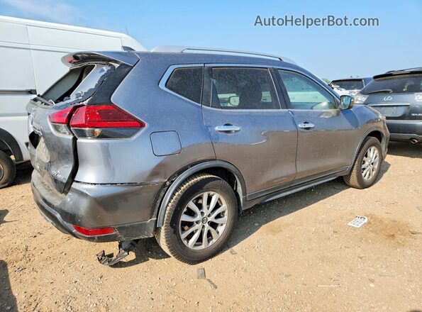 KNMAT2MV5HP582550 2017 NISSAN ROGUE Серый Задняя правая четверть