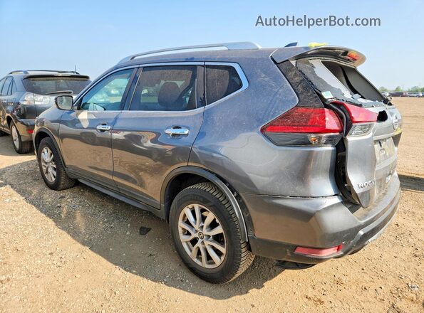 KNMAT2MV5HP582550 2017 NISSAN ROGUE Серый Задняя левая четверть