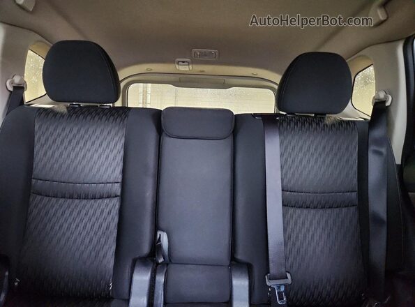KNMAT2MV5HP603770 2017 NISSAN ROGUE Серебряный Вид задних сидений