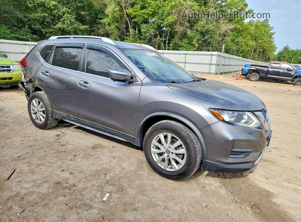 KNMAT2MV5JP523360 2018 NISSAN ROGUE Gray Przód prawy