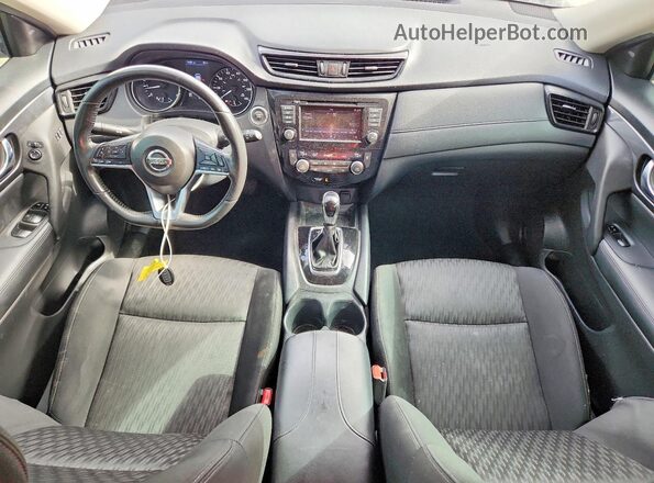 KNMAT2MV5JP523360 2018 NISSAN ROGUE Gray Widok deski rozdzielczej