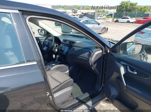 KNMAT2MV5JP534293 2018 NISSAN ROGUE Black Սալոնի դիմացի տեսք