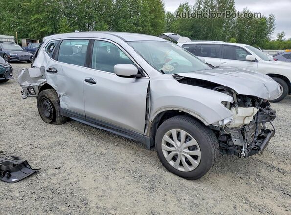 KNMAT2MV5JP552759 2018 NISSAN ROGUE Серебряный Передняя правая четверть