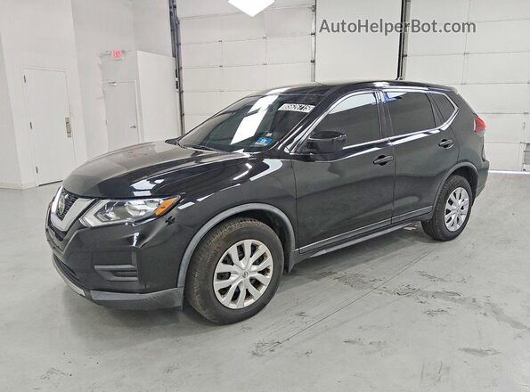 KNMAT2MV5JP568511 2018 NISSAN ROGUE Черный Задняя левая четверть