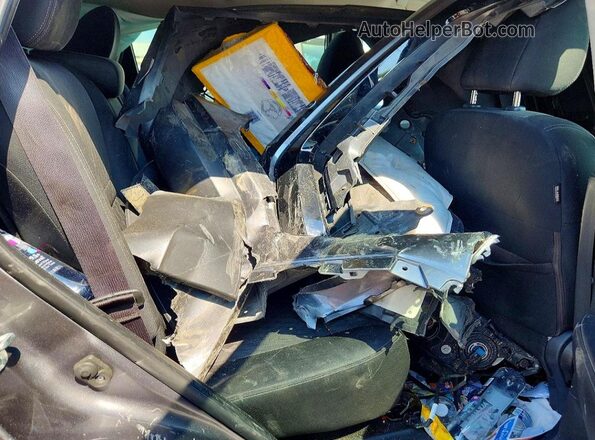 KNMAT2MV5KP523828 2019 NISSAN ROGUE Gray Widok wnętrza z tyłu