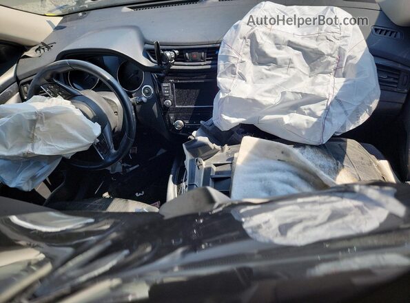 KNMAT2MV5KP523828 2019 NISSAN ROGUE Gray Widok deski rozdzielczej