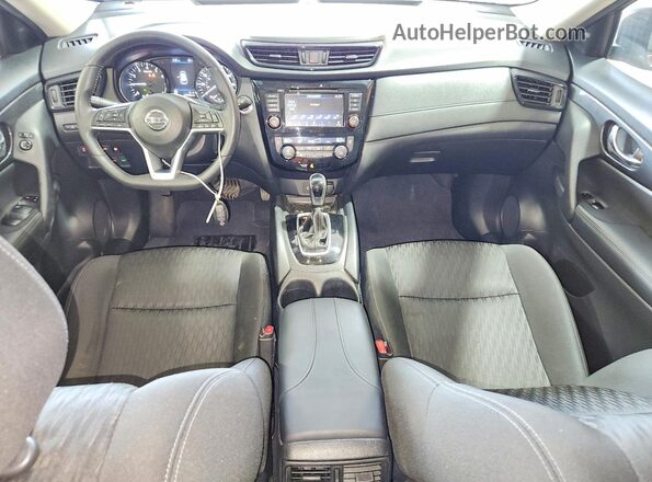KNMAT2MV5KP530794 2019 NISSAN ROGUE Silver Widok deski rozdzielczej