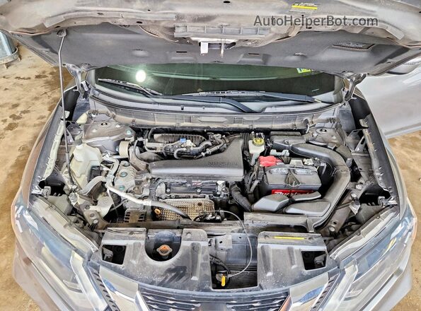 KNMAT2MV5KP530794 2019 NISSAN ROGUE Silver Widok komory silnika