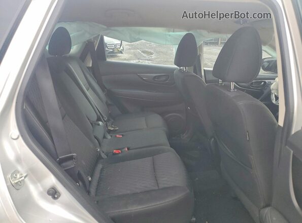 KNMAT2MV5KP533534 2019 NISSAN ROGUE Silver უკანა სალონის ხედი