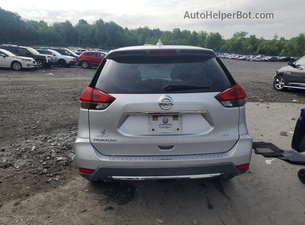 KNMAT2MV5KP533534 2019 NISSAN ROGUE Silver უკანა ხედი