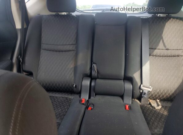 KNMAT2MV5KP533534 2019 NISSAN ROGUE Silver უკანა სავარძლების ხედი