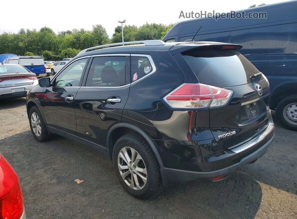 KNMAT2MV6GP638929 2016 NISSAN ROGUE Black Rear left