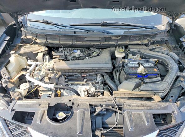 KNMAT2MV6GP638929 2016 NISSAN ROGUE Black Engine compartment view