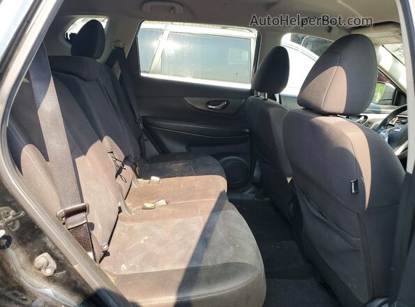 KNMAT2MV6GP638929 2016 NISSAN ROGUE Black Rear interior view