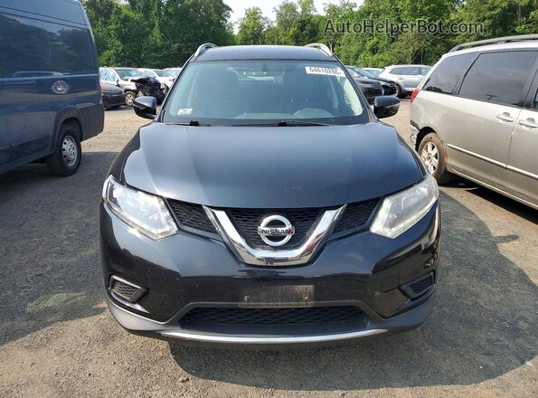 KNMAT2MV6GP638929 2016 NISSAN ROGUE Black Front view