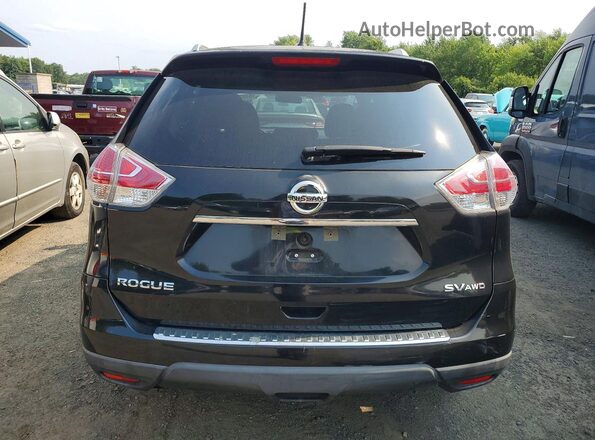 KNMAT2MV6GP638929 2016 NISSAN ROGUE Black Rear view