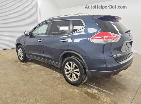 KNMAT2MV6GP644732 2016 NISSAN ROGUE Blue უკანა მარცხენა