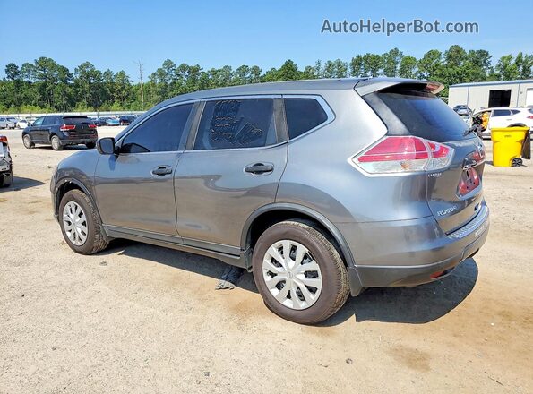 KNMAT2MV6GP646044 2016 NISSAN ROGUE Gray Задня ліва чверть