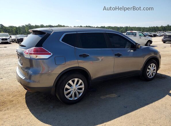 KNMAT2MV6GP646044 2016 NISSAN ROGUE Gray Задня права чверть