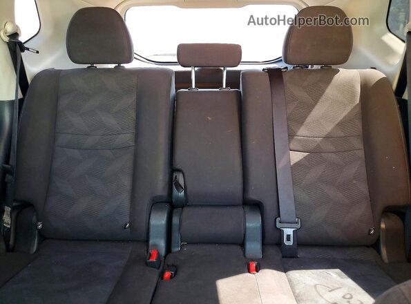 KNMAT2MV6GP646044 2016 NISSAN ROGUE Gray Вид задніх сидінь
