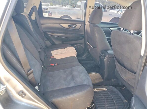 KNMAT2MV6GP646044 2016 NISSAN ROGUE Gray Вид задньої частини салону