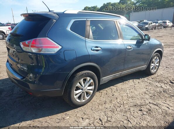 KNMAT2MV6GP650868 2016 NISSAN ROGUE Blue უკანა მარჯვენა