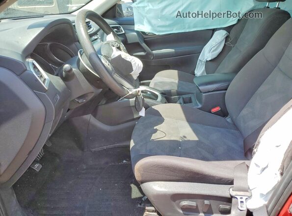 KNMAT2MV6GP699634 2016 NISSAN ROGUE Red Սալոնի դիմացի տեսք