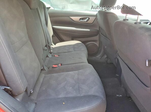 KNMAT2MV6GP699634 2016 NISSAN ROGUE Red Սալոնի հետևի տեսք