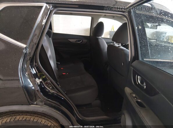 KNMAT2MV6GP703195 2016 NISSAN ROGUE Black VIN կոդի պիտակի տեսք
