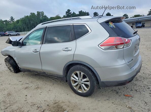 KNMAT2MV6GP703312 2016 NISSAN ROGUE Silver უკანა მარცხენა