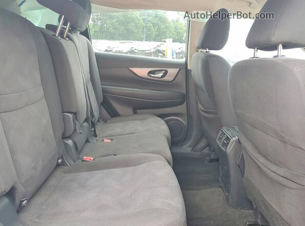 KNMAT2MV6GP703312 2016 NISSAN ROGUE Silver უკანა სალონის ხედი