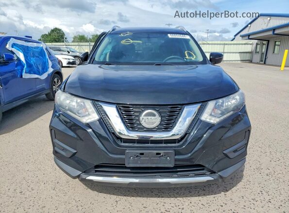 KNMAT2MV6JP557548 2018 NISSAN ROGUE Black Դիմացի տեսք