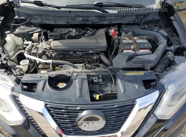 KNMAT2MV6JP557548 2018 NISSAN ROGUE Black Շարժիչի բաժամունքի տեսք