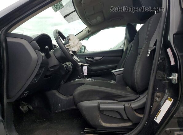 KNMAT2MV6JP573846 2018 NISSAN ROGUE Black Вид панелі приладів