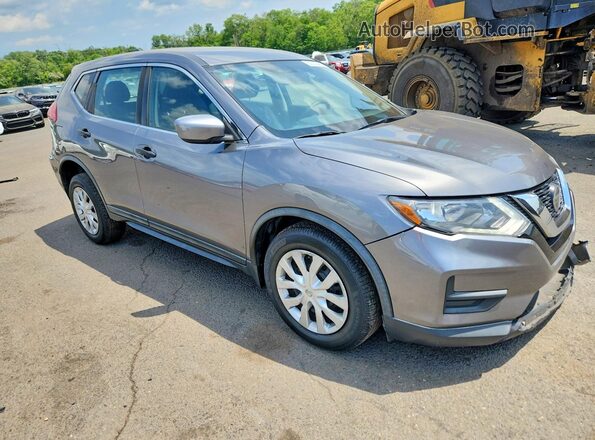 KNMAT2MV6JP574026 2018 NISSAN ROGUE Gray წინა მარჯვენა