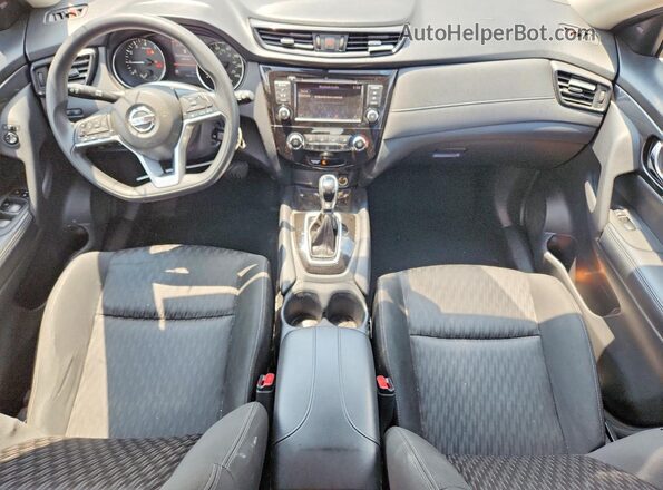 KNMAT2MV6JP574026 2018 NISSAN ROGUE Gray წინა პანელის ხედი