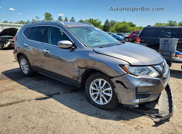 KNMAT2MV6KP515091 2019 NISSAN ROGUE Gray Передня права чверть