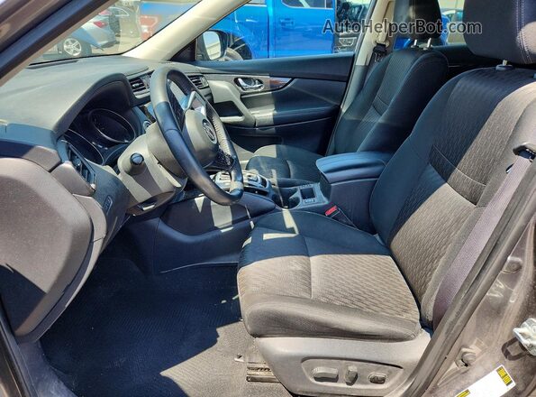 KNMAT2MV6KP515091 2019 NISSAN ROGUE Gray Вид салону спереду