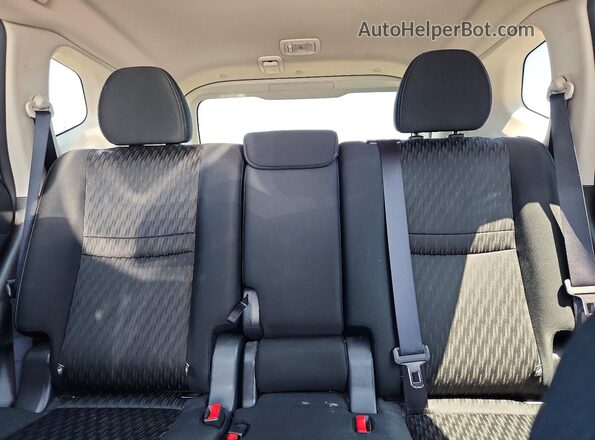 KNMAT2MV6KP515091 2019 NISSAN ROGUE Gray Вид задніх сидінь