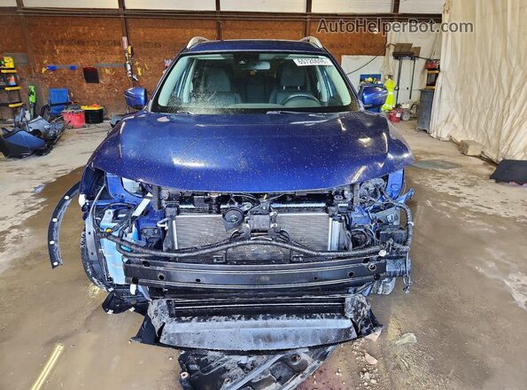 KNMAT2MV6KP532280 2019 NISSAN ROGUE Blue Front view