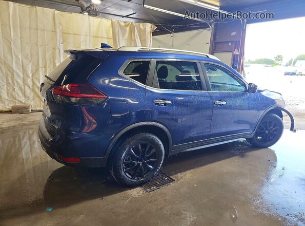 KNMAT2MV6KP532280 2019 NISSAN ROGUE Blue Rear right