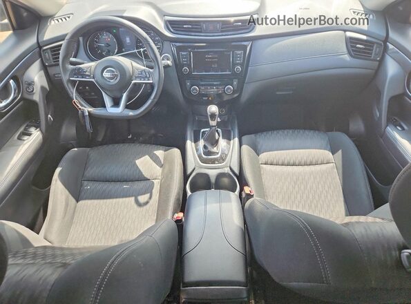 KNMAT2MV6KP549886 2019 NISSAN ROGUE Синий Вид панели приборов