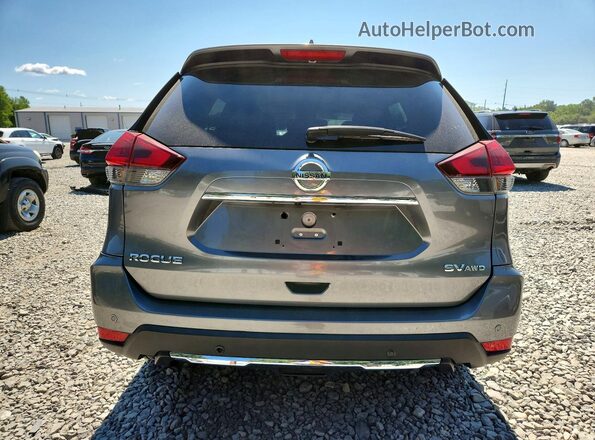 KNMAT2MV6KP550097 2019 NISSAN ROGUE Gray უკანა ხედი
