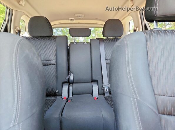 KNMAT2MV6KP550097 2019 NISSAN ROGUE Gray უკანა სავარძლების ხედი