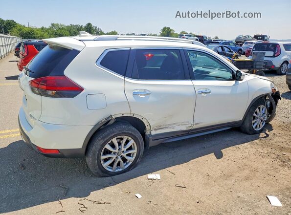 KNMAT2MV6KP555512 2019 NISSAN ROGUE Белый Задняя правая четверть