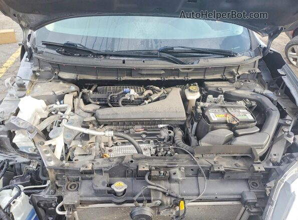 KNMAT2MV6LP521734 2020 NISSAN ROGUE Silver Вид підкапотного простору
