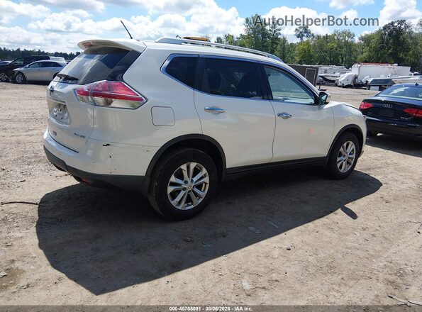 KNMAT2MV7GP604482 2016 NISSAN ROGUE White Trasero derecho