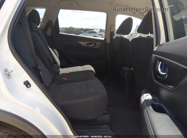 KNMAT2MV7GP604482 2016 NISSAN ROGUE White Vista de la etiqueta del VIN