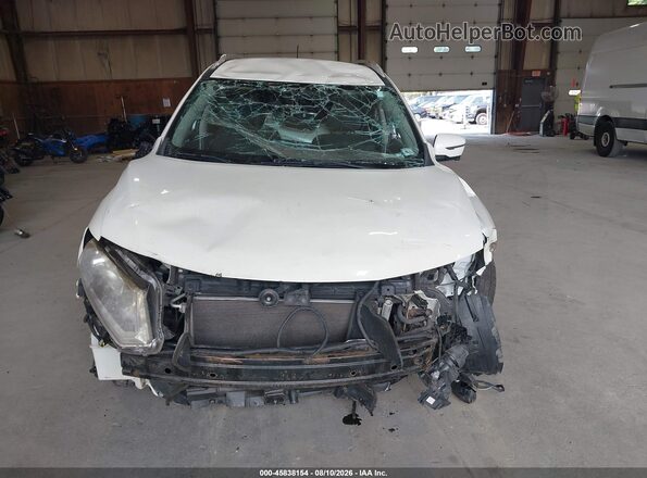 KNMAT2MV7GP625526 2016 NISSAN ROGUE White Սարքավորումների վահանակի տեսք