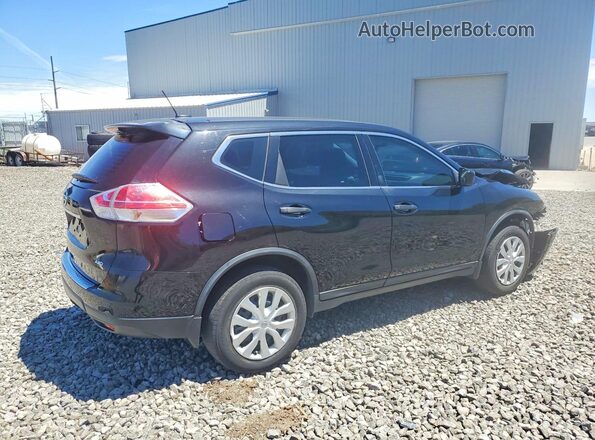 KNMAT2MV7GP633075 2016 NISSAN ROGUE Black Задня права чверть